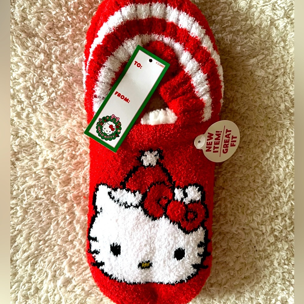 Hello Kitty Slipper Socks